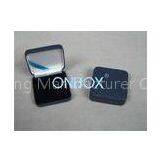 Handmade PU Leather Coin Box With EVA Insert in Dark Blue Velvet Cloth thumbnail-1
