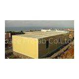 Custom-made Combined Prefab Container House, Galvanized Steel Frame With Marine Paint