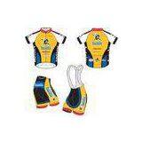 Full Sublimated Cycling Wear Custom Road Bike Jerseys Anti UV