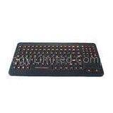 120 Key Illuminated Rubber Ruggedized Keyboard With Sealed Touch Pad