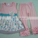 Cheap !baby Frock Design Pictures, 2 Year Old Girl Dress Set Outifit Balloon Dress and Pants thumbnail-1