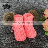 Factory Selling Comfortable Handmade Baby Won Shoes Toddler Booties Crochet Pattern thumbnail-1