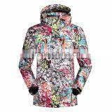 Women Windproof Colorful Winter Ski Jacket thumbnail-1