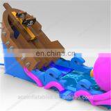 Blue Inflatable Waterslide, Big Water Slides for Sale thumbnail-4