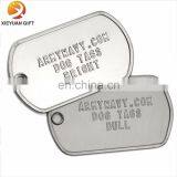 Metal Stamped Dog Tag With 30 Inch Chain thumbnail-2