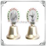 Custom Spain Souvenir Dinner Bell Metal thumbnail-2