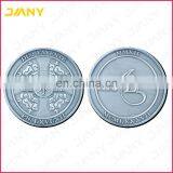 Customized Design Metal Antique Plated Silver Challenge Coins thumbnail-4