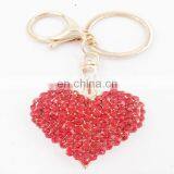 Wholesale Cheap Custom Quality Heart Shaped Key Chain For Souvenir