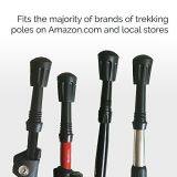 Rubber Tip for Walking Stick Trekking Poles - Replacement Pole Tip Protectors Fits Most Standard Hiking Poles thumbnail-3