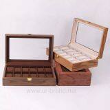 New Design Luxury 12 Slots High Quality WoodenWatch Box Watch Boxes Cases thumbnail-3