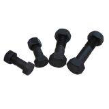 Hex. Bolt Black 8.8 High Tensile Strength Plow Track Shoe Bolts and Nuts thumbnail-3