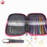 22 Pcs Easy to Weave Crochet Hook Set in PU Case Bag Knitting Needles thumbnail-5