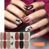 Christmas/Halloween Nail Art Stickers Festival Pumpkin Wraps Waterproof Full DIY Manicure Accessories YMX Series thumbnail-4