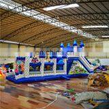 Kids Outdoor Princess Inflatable Bouncy Castle Obstacle Course for Sale thumbnail-7