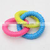 Thread Three-link Three-color Ring Chew Dog Toy Bite-resistant Dog Chew Toy Pet Tpr Toy thumbnail-3