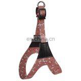 Flower Design Adjustable Floral Nylon Dog Harness thumbnail-1
