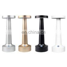 Rechargeable Battery Operated Desk Lamps Office Outdoor Bedroom Aluminium Bedside Lamps thumbnail-2