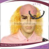 Orange Curly Party Halloween Clown Wigs thumbnail-1