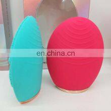 Mini Type USB Rechargeable Face Cleaning Beauty Skin Care Tool Silicone Waterproof Facial Cleaning Brush thumbnail-2