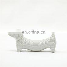 Home Decor Accessories Ceramic Ornament Dachshund Animal Sculpture for Living Room thumbnail-5