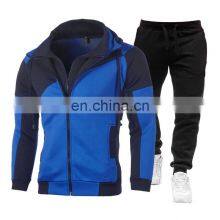 Merchant Direct Sales Custom Customized Fashion 2-piece Hooded Gym Sports Men's Sportswear thumbnail-2