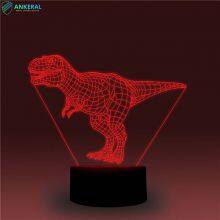Dinosaur 3D Optical Illusion Lamp APP Control Best Price on Sale thumbnail-5