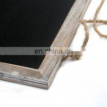 Vintage Framed Hanging Kitchen Chalkboard 3.8*9.5 Inch Decorative Chalk Board for Rustic Wedding Signs thumbnail-4