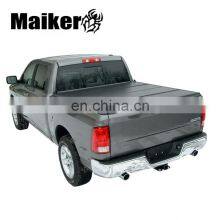 Maiker Hard Folding Tonneau Cover for Dodge Ram 1500 2009-2018 Truck Bed Accessories With Tool Box