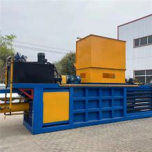 Waste plastic horizontal hydraulic packer can, paint barrel press, waste copper and waste aluminum compressor