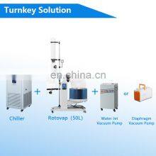 OEM 2 5 10 20 50 L Lab Pilot Scale Rotovap Evaporation Ethanol Distillation Rotary Evaporator thumbnail-2
