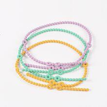 Baby Pacifier Teether Holder Straps Silicone Baby Toy Chain by Weiqi thumbnail-5