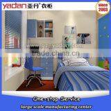 Cartoon Designs of Single Size Drawer Kid Bed and Wardrobe Customized Enviromental Furniture thumbnail-3