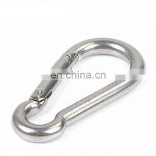 Heavy Duty Zinc Plated Snap Hook Simple Stainless Steel Safety Swivel Carabiner Snap Metal thumbnail-3