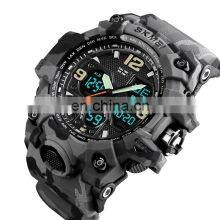 1155b Multicolor Led Hand Watches Men Watch Digital Dual Time Watch for Man Sports thumbnail-5