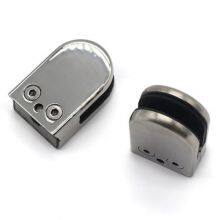 Stainless Steel Fish Mouth Glass Clamp Swimming Pool Guardrail Fittings Non-punching 304 Material thumbnail-3