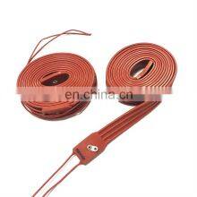 220V HVAC 15mm Width 430/450/480/530/550mm Band Heater Silicon Heater for Compressor Silicone Rubber Heaters thumbnail-4