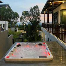 JOYEE Jacuzzi New Modern Air Bubble Massage Outdoor Spa Hot Tub thumbnail-5
