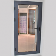 Factory Price Thermal Break Aluminum Alloy Swing Door Aluminum Single Door thumbnail-5