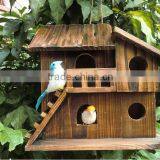 Customized Unfinished Wooden Birdcage Accepted OEM
