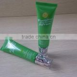 cosmetic skin care cream tube with pump cap