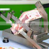 Stainless Steel Manual Mutton Roll Cutting Machine Meat Slicing Machine Frozen Meat Slicer 120pcs per Min thumbnail-4