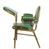 2014 Cheap Iron Green Pulpit Padded Used Stackable Church Muslim Prayer Chair for Sale Quality Choice thumbnail-3