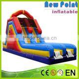 New Point PVC Trampoline Promotion Inflatable Slides Castles for Kids