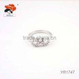 Valuable Infinity Symbol Rhinestone Wedding Rings Stand For Eternal Love thumbnail-1