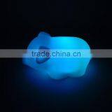 Room Decoration Happy Plastic Pig Shape 7 Color Changing Mini Light With 3 Button Cell thumbnail-4