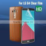 PET screen protector clear for LG G4 lcd protective film