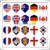 Plastic Dart Flights With Flag Picture