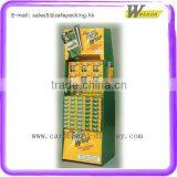 Supermarket Promotion 4 Shelves Stand Paper Floor Layer Display thumbnail-5