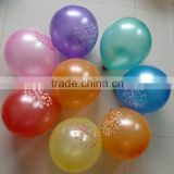 latex metallic balloon