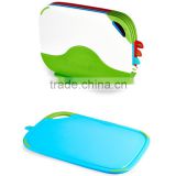 Eco quality PP chopping board set durable color classified portable chopping board set                        
                                                Quality Choice